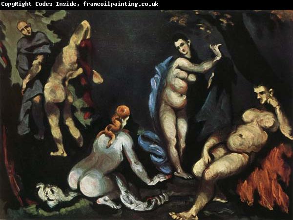 Paul Cezanne The Temptation of St.Anthony
